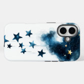 夢想夜の星 – 水色スカイフォンケース Case-Mate iPhoneケース (裏面 (横))