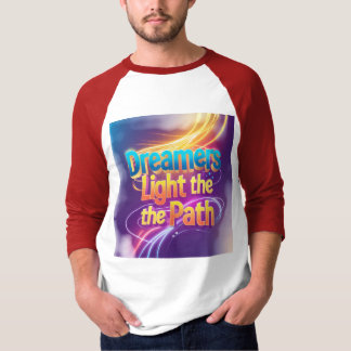夢想家が道を照らす：エテリア感動的 Tシャツ