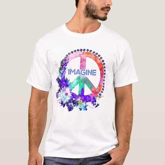 夢想家と言ってもいいが僕だけじゃない Tシャツ (正面)