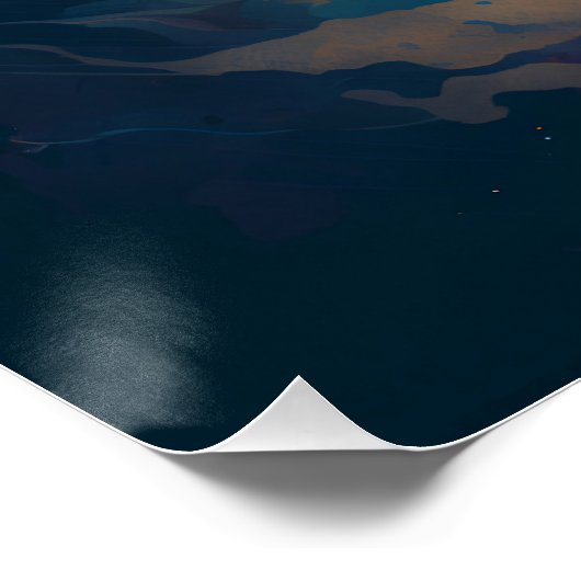 夢想家の美しい夢の絵画芸術 ポスター (コーナー)