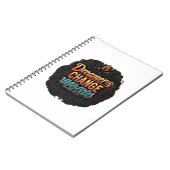 「夢想家は世界を変える」 ノートブック (左側)