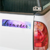 夢想家 バンパーステッカー (トラック上)