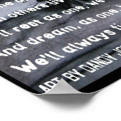 夢想家 ポスター (角)