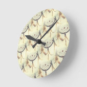 夢想家 ラウンド壁時計 (傾斜)