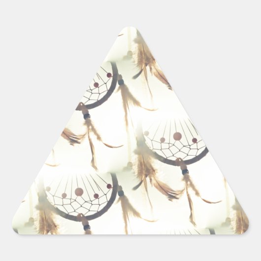 夢想家 三角形シール (正面)