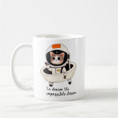 夢想的な星猫 コーヒーマグカップ (左)