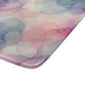 夢想的な水のカラーインクアート カッティングボード (角)