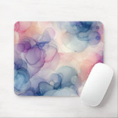 夢想的な水のカラーインクアート マウスパッド (マウス)