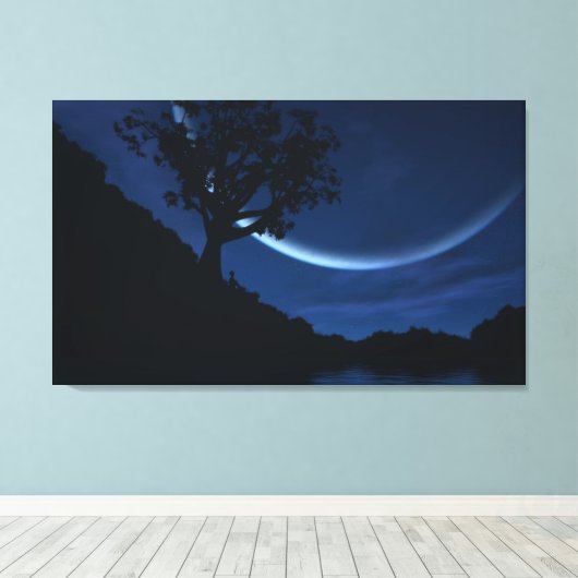 夢想 キャンバスプリント (インサイチュ (ウッドフロア))