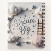 夢感動的の大引用文星と雲 ノートブック (裏面)