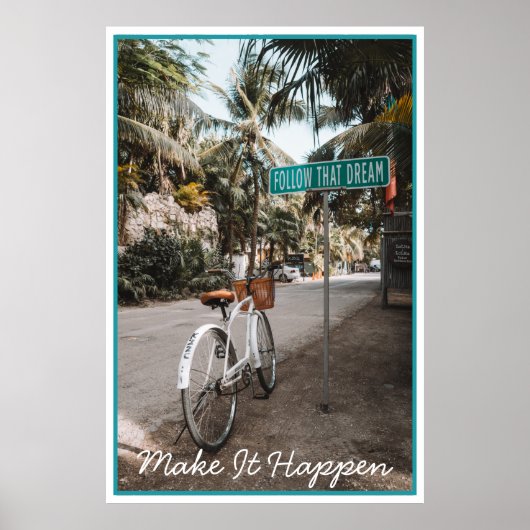 夢感動的の後を追写真 ポスター (正面)