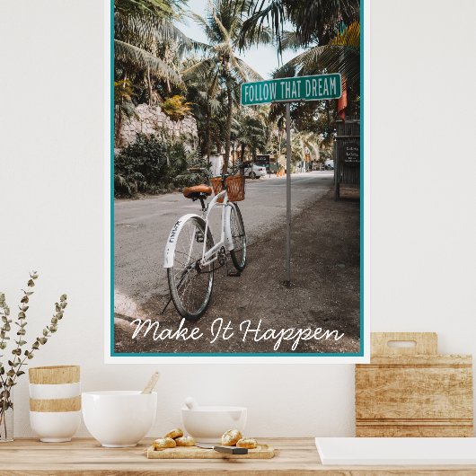 夢感動的の後を追写真 ポスター (キッチン)