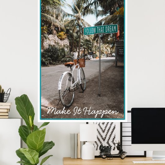 夢感動的の後を追写真 ポスター (ホームオフィス)