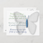 夢感動的の詩 ポストカード (正面/裏面)