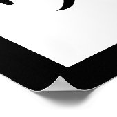 夢日本のの漢字 – 夢 ポスター (角)