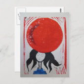 夢日本の ポストカード (正面/裏面)