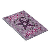 夢日記-ピンク ノートブック (右側)