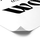 夢来は仕事を通してのみ ポスター (角)