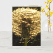 夢来は本当…カード カード (黄色い花)