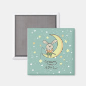 夢来真 | Bunny on the Moon マグネット (正面/裏面)