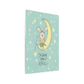 夢来真 | Bunny on the Moon メタルプリント (3/4)