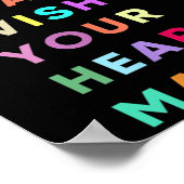 夢楽しむはハートの願い ポスター (角)