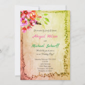 夢素朴実来結婚式招待状 招待状 (裏面)