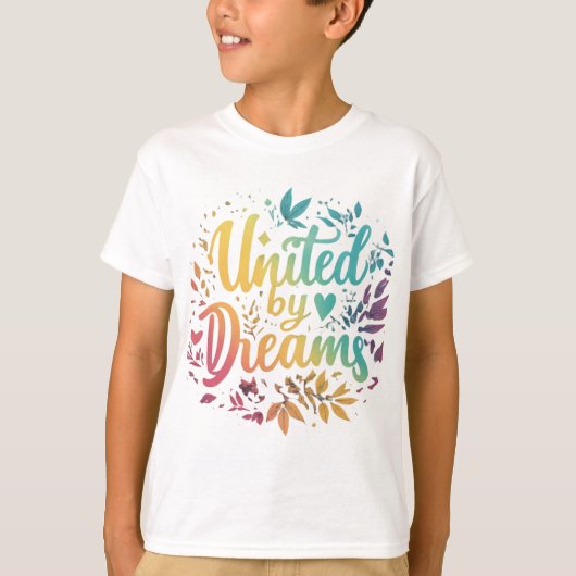 夢統一されたで Tシャツ (正面)