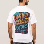 夢統一されたのはっきりした未来 Tシャツ (裏面)