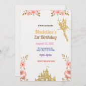 夢見るおとぎの城の招待状 招待状 (正面/裏面)