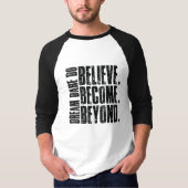 夢見ることを敢えて Tシャツ (正面)