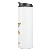 夢見るままに ウォーターカラー シータイム タコノハ タンブラー (回転右)