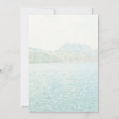 夢見るようなウェディングの招待状 招待状 (裏面)