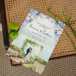 夢見るようなウェディングの招待状 招待状