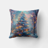 夢見るようなクリスマスツリー クッション (裏面)