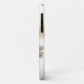 夢見るようなパステルカラーの球体アブストラクトアート ミニマル ソフト Case-Mate iPhoneケース (裏面/左)