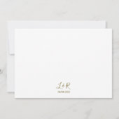 夢見るようなロマンチックな白いバラの花びらの背景 セーブザデート (裏面)