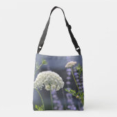 夢見るようなワイルドフラワー クロスボディバッグ (裏面)