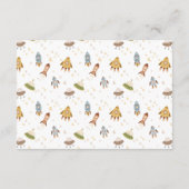 夢見るような天体サファリのオムツくじ エンクロージャーカード (裏面)