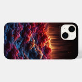 夢見るような宇宙の星雲の雲 カラフルな銀河 スペース Case-Mate iPhoneケース (裏面 (横))