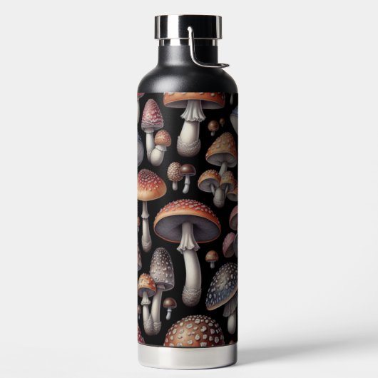 夢見るキノコ ウォーターボトル (左面)