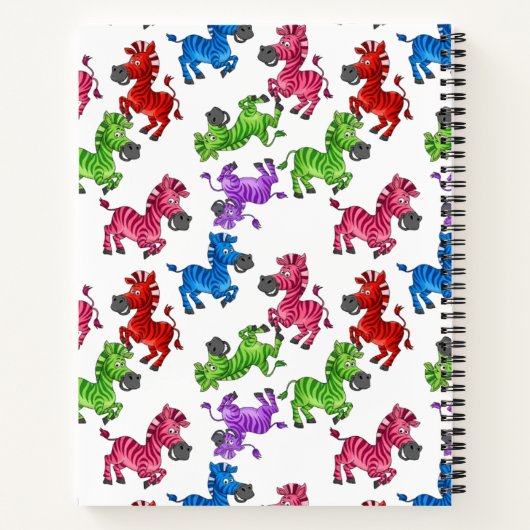 夢見るシマウマの世界 ノートブック (裏面)