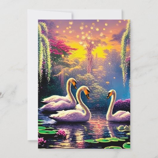 夢見るスワン シーズンカード (正面)