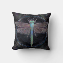 夢見るトンボ “量子の飛翔の使者” クッション