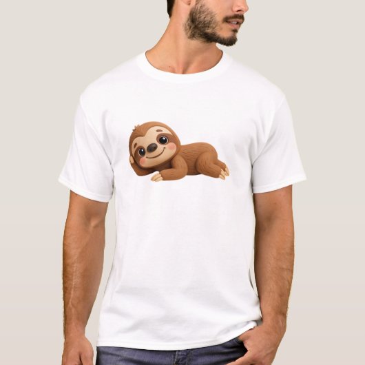 夢見るナマケモノ Tシャツ (正面)