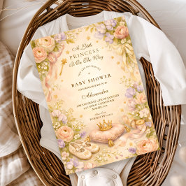 夢見るプリンセススターのベイビーシャワー 招待状