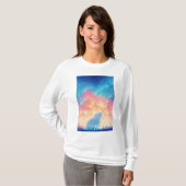 夢見るホッキョクグマ Tシャツ (正面フル)