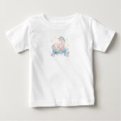 夢見るユニコーン ベビーTシャツ (正面)