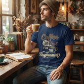 夢見る人のためのコーヒーフューエル: 楽しいコーヒー愛 Tシャツ