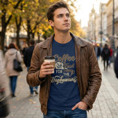 夢見る人のためのコーヒーフューエル: 楽しいコーヒー愛 Tシャツ